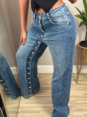 Jeans Botones