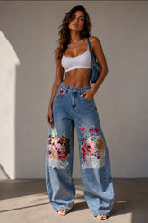 Summer denim jeans