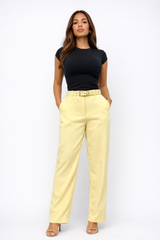Butter yellow pants