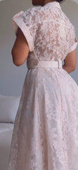Élodie Lace Midi Dress