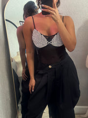 Bodysuit hoja Brillo