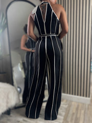 Jumpsuit Black & white