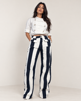 Monaco Stripe Pants