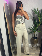 Jumpsuit linen