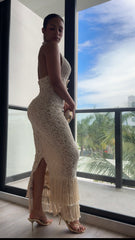 Monaco Fringe Dress