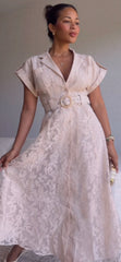Élodie Lace Midi Dress