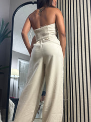 Jumpsuit linen