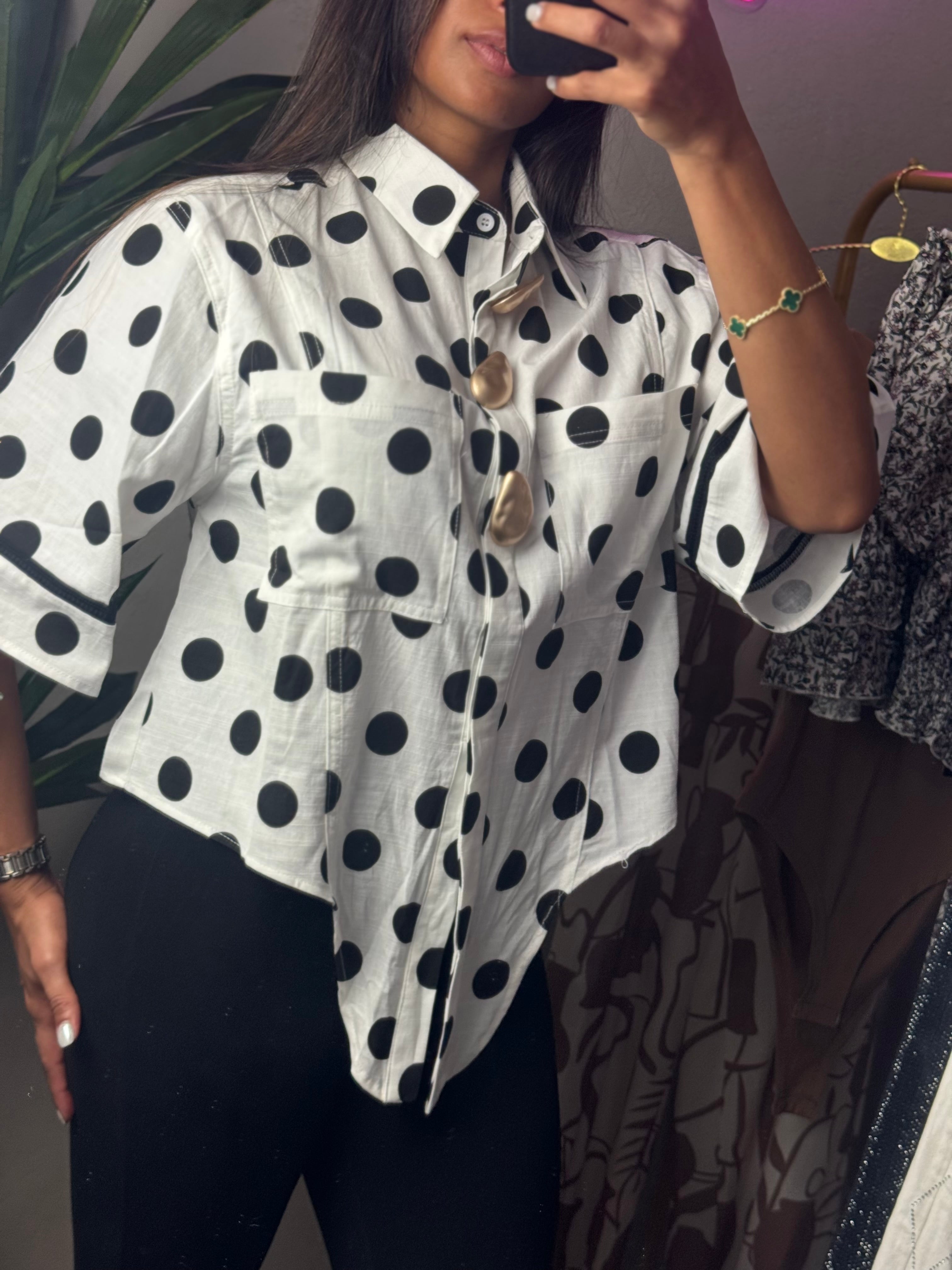 Blusa en lunares