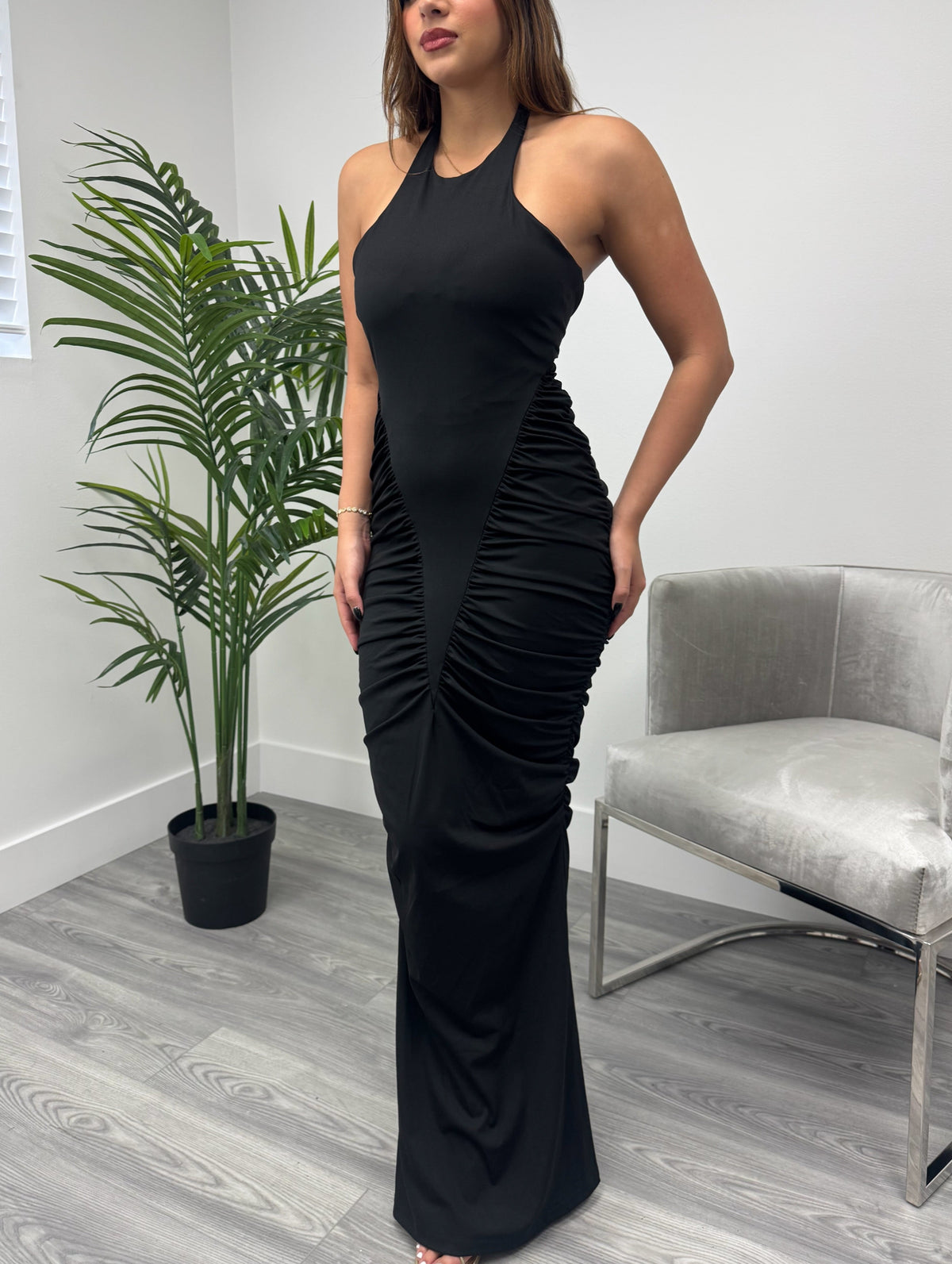 Maxi dress negro