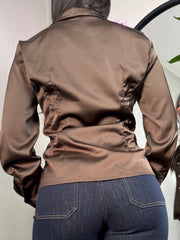 Camisa en satin