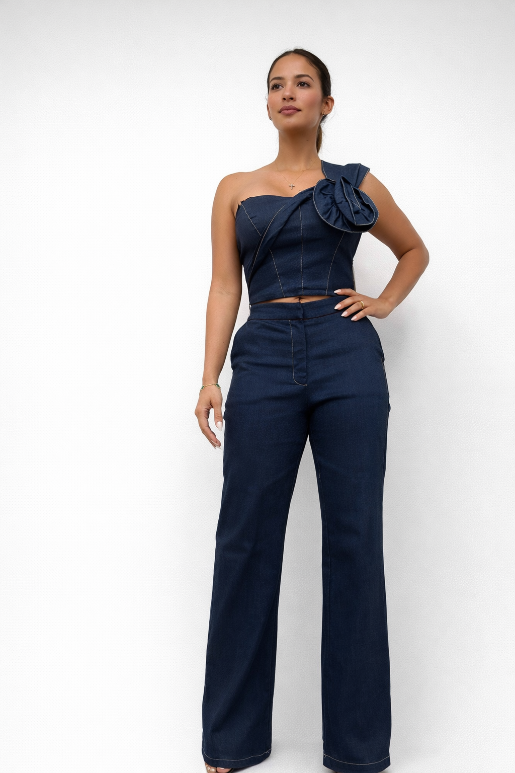 Flor denim set